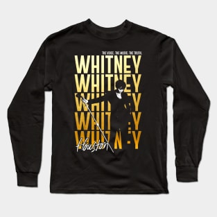 Whitney Houston Vintage 80s 90s Retro Long Sleeve T-Shirt